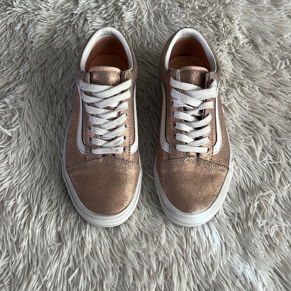 Pink Shimmer Women’s Vans